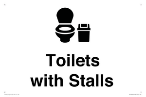 Toilets: Stalls with Sanitary Bin